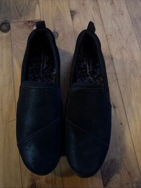 Clarks Cloudsteppers Breeze Dawn Black  Slip-On Loafers women’s 11